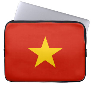 Vietnam flag laptop sleeve