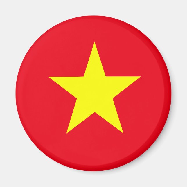 Vietnam Flag Magnet (Front)