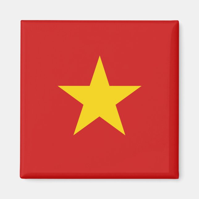Vietnam Flag Magnet (Front)