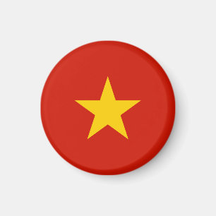 Vietnam flag magnet