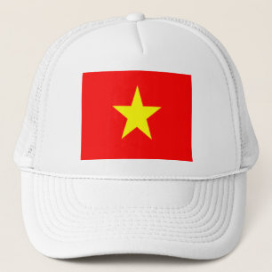 Vietnam flag mesh hats