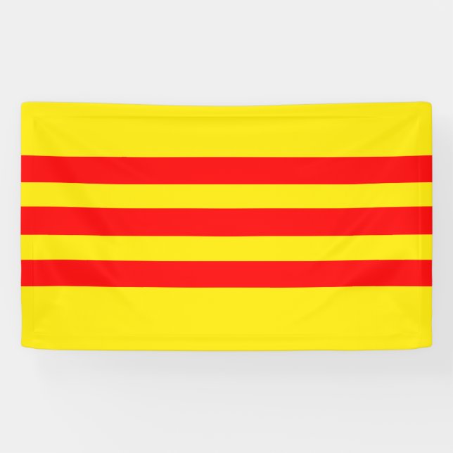 Vietnam Flag (new) Banner (Horizontal)
