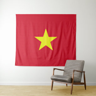 Vietnam flag tapestry