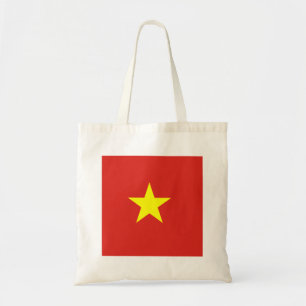 Vietnam flag tote bag
