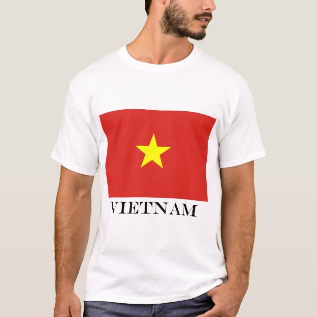 Vietnam flag Vietnamese star T-Shirt (Front)