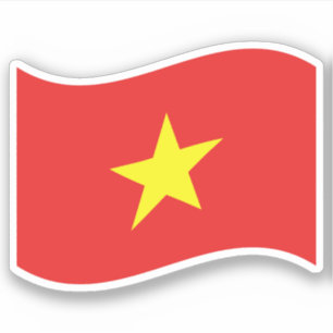 Vietnam Flag Wave