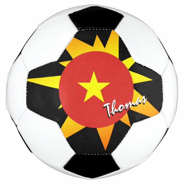 Vietnam Football & Vietnamese Flag / BANG Soccer Ball (Front)