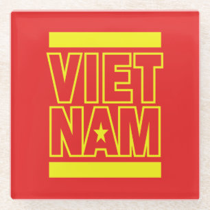 VIETNAM GLASS COASTER