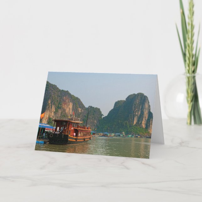 Vietnam, Ha Long Bay Card (Front)