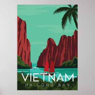 Vietnam Ha long bay  Poster