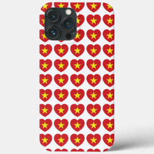 Vietnam Heart Flag iPhone 13 Pro Max Case