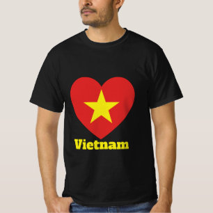 Vietnam Heart Flag T-Shirt