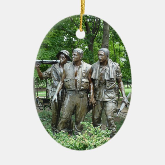 Vietnam Heros Ornament (Front)