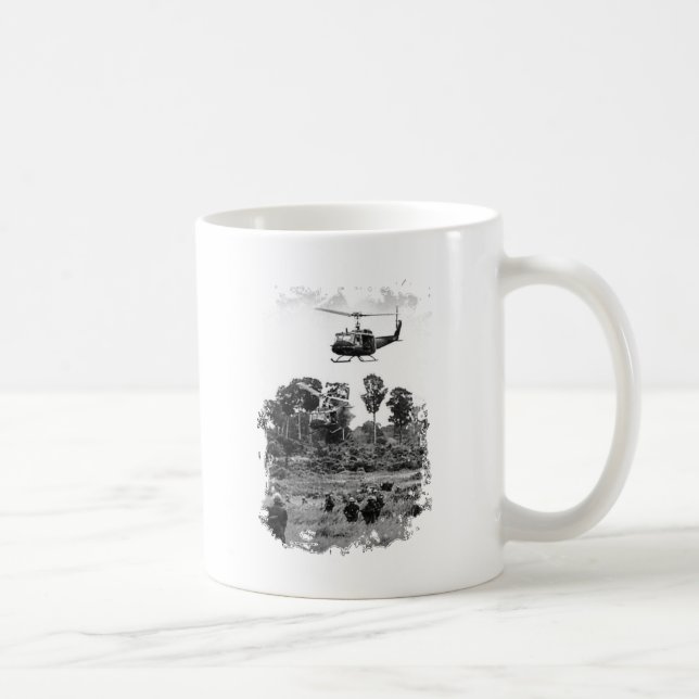 Vietnam Huey Landing Coffee Mug (Right)
