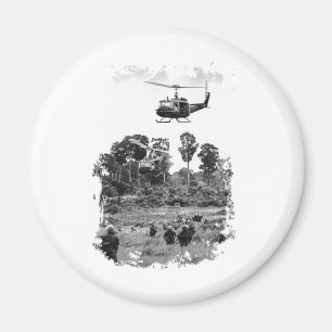 Vietnam Huey Landing Magnet