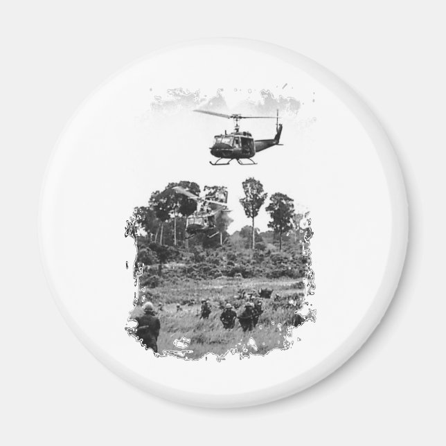 Vietnam Huey Landing Magnet (Front)
