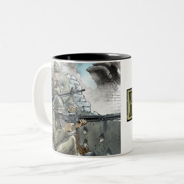 Vietnam Journal V3 design coffee mug (Front Left)