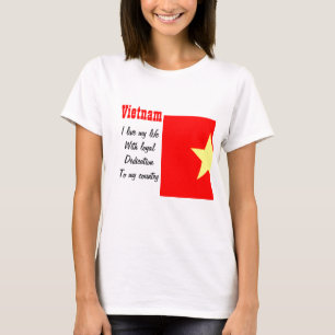 Vietnam-loyalty to my country t-shirts