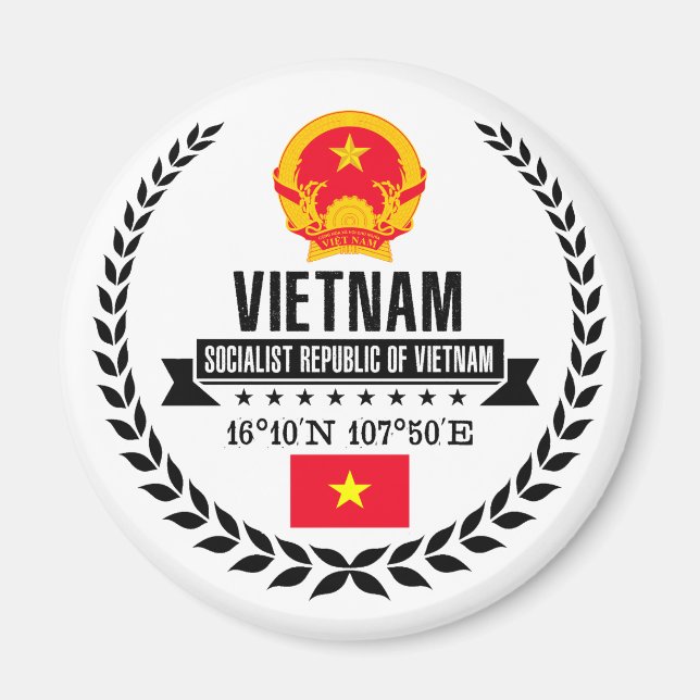 Vietnam Magnet (Front)