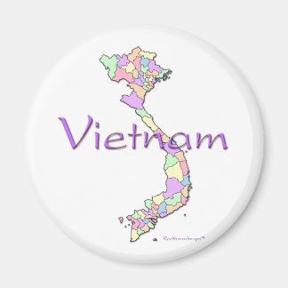 Vietnam Map Magnet