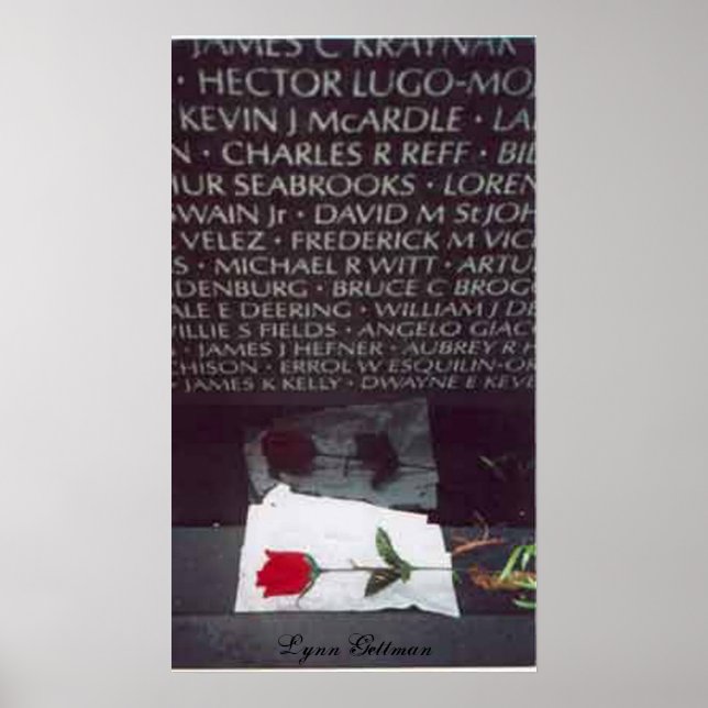 Vietnam Memorial Poster (Front)