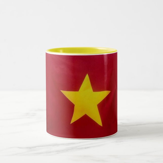 Vietnam -Mug- Two-Tone Coffee Mug (Center)