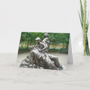 Vietnam Nurses Memorial Card