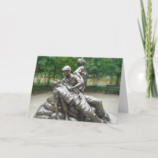 Vietnam Nurses Memorial Card