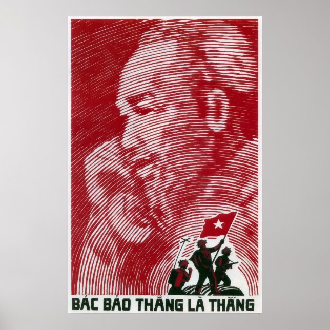 VIETNAM PROPAGANDA POSTER (Front)