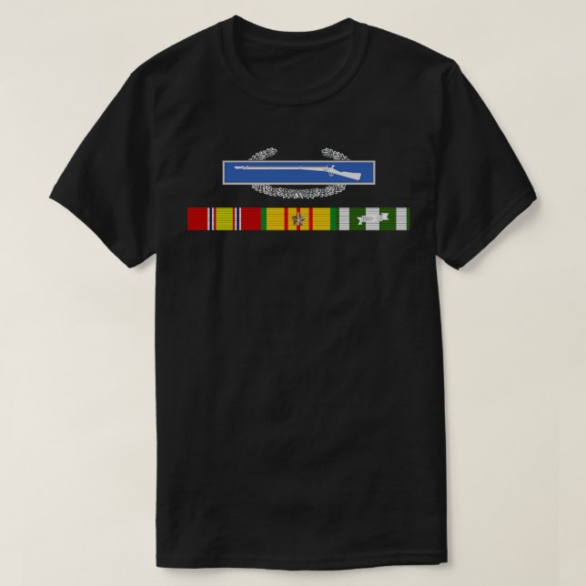 Vietnam RIbbons SVC bar w CIB T-Shirt (Design Front)