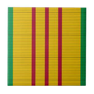 Vietnam Service Medal ribbon Ceramic Tile
