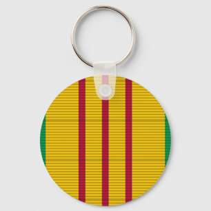 Vietnam Service Medal ribbon Key Ring