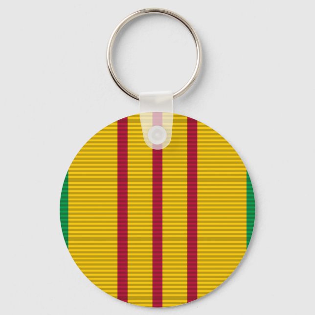 Vietnam Service Medal ribbon Key Ring (Front)