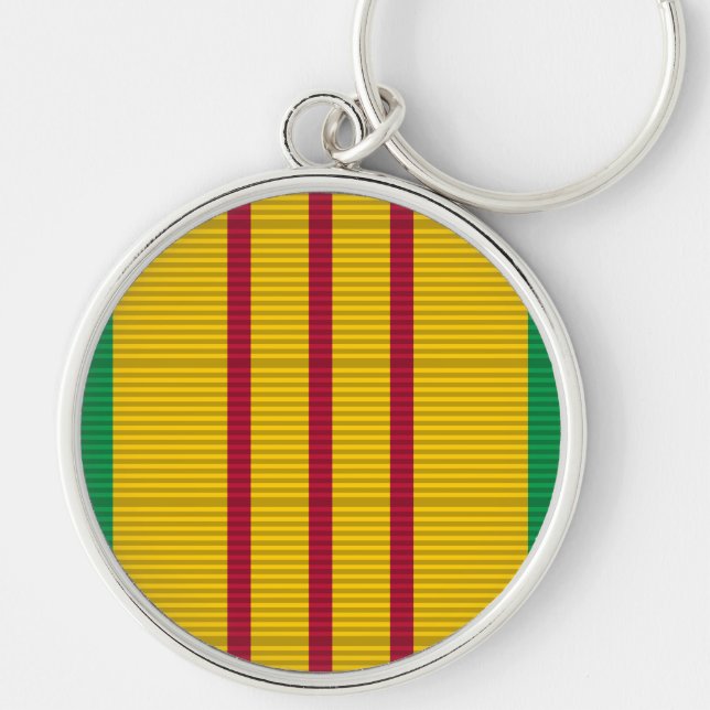 Vietnam Service Medal ribbon Key Ring (Front)