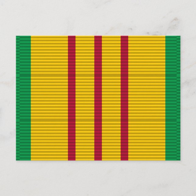 Vietnam Service Medal ribbon Postcard (Front)