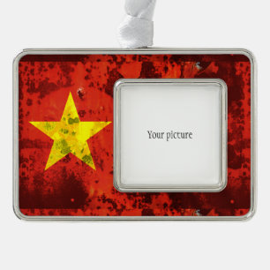 Vietnam Silver Plated Framed Ornament