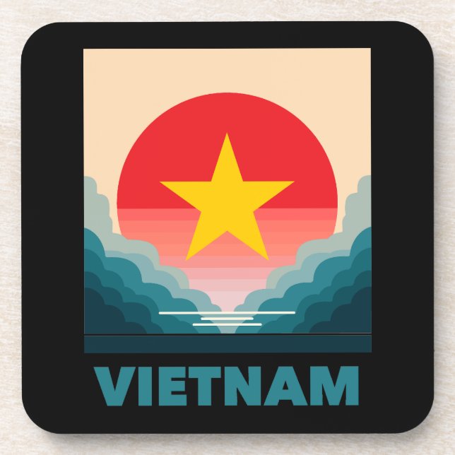 Vietnam Southeast Asia Coaster (Front)