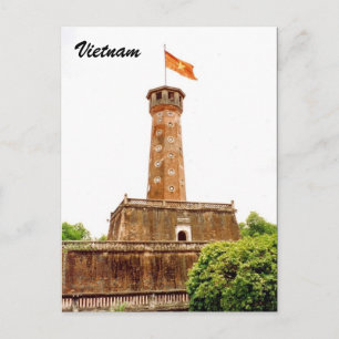 vietnam tower postcard