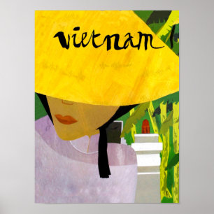 Vietnam travel poster