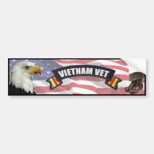 Vietnam Vet Bumper Sticker