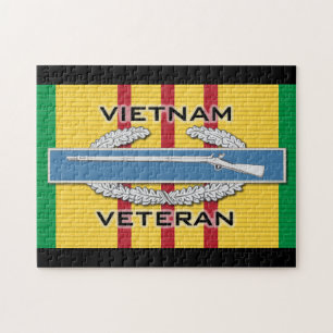 Vietnam Vet CIB Jigsaw Puzzle