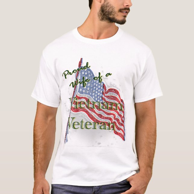 Vietnam vet wife T-Shirt (Front)
