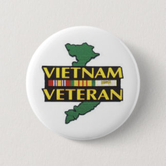 Vietnam Veteran 6 Cm Round Badge