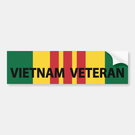 Vietnam Veteran Bumper Sticker Au