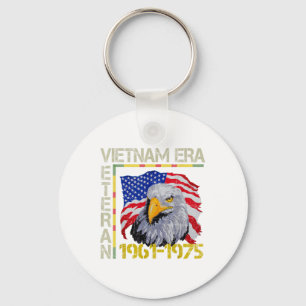 Vietnam Veteran Era 1961 1975 Memorial Flag Americ Key Ring