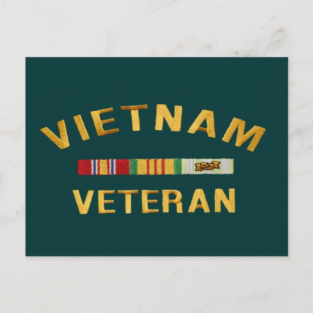 Vietnam Veteran Gifts Postcard (Front)