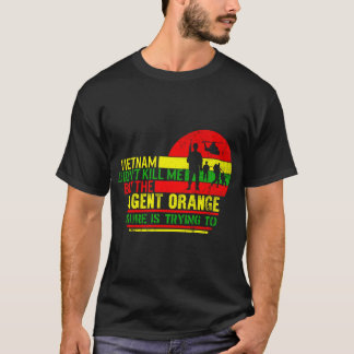 Vietnam Veteran Shirt, Vietnam Didn't Kill Me, T-Shirt
