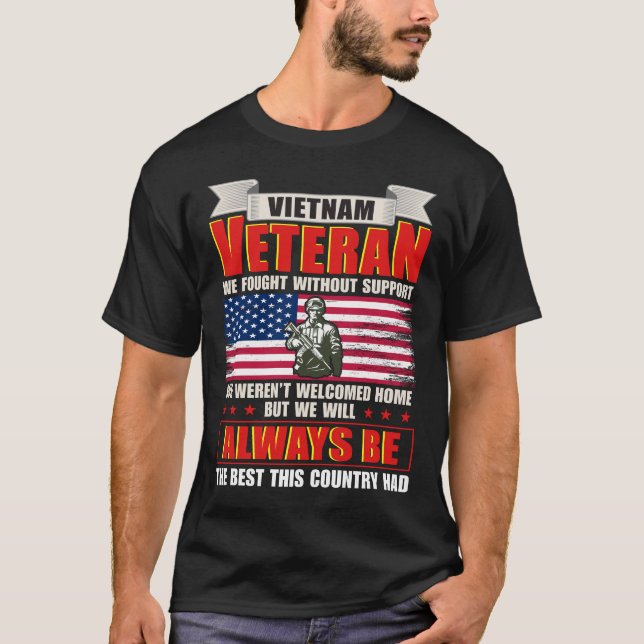 Vietnam Veteran T-Shirt (Front)