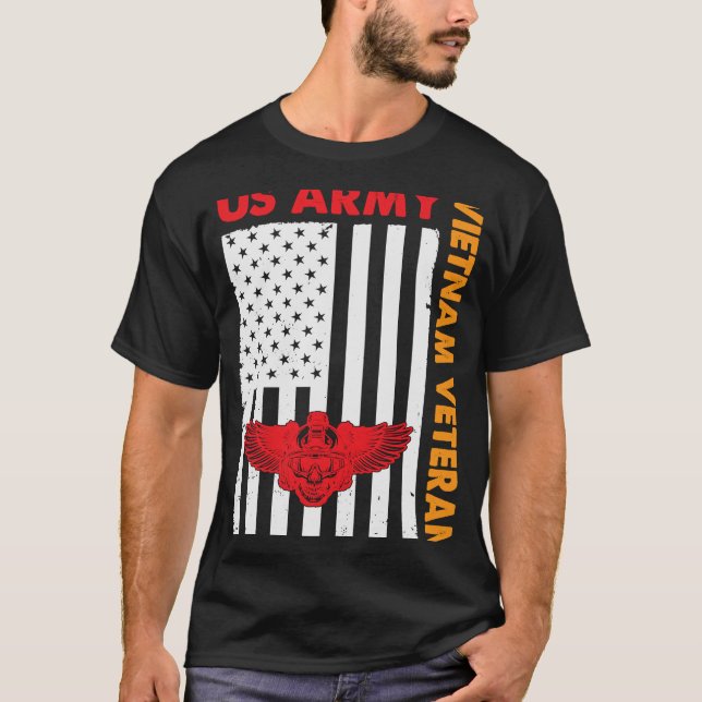 Vietnam Veteran T-Shirt (Front)