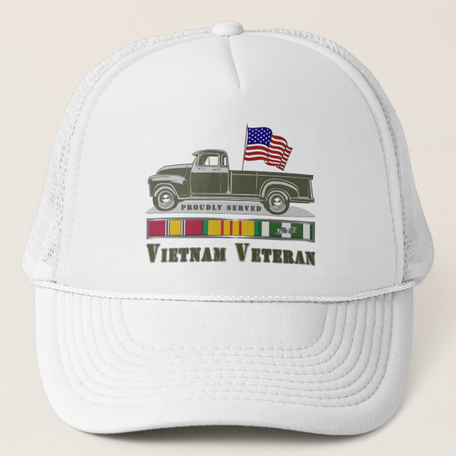 Vietnam Veteran Trucker Hat (Front)